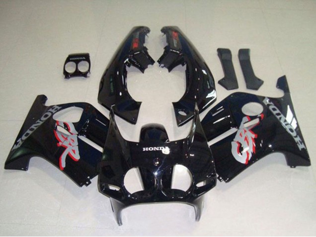 1988-1989 Honda CBR250RR MC19 Motorcycle Fairings - Glossy Black UK