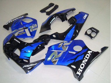 Cheap 1988-1989 Honda CBR250RR MC19 Motorcycle Fairings - Blue Glossy Black UK