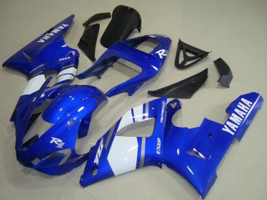 Cheap 2000-2001 Yamaha YZF R1 Motorcycle Fairings - Blue White UK