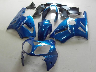 Cheap 2002-2006 Kawasaki ZX12R Motorcycle Fairings - Blue OEM Style UK