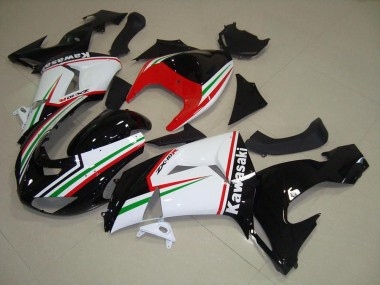 Cheap 2006-2007 Kawasaki ZX10R Motorcycle Fairings - White Red Black Green UK
