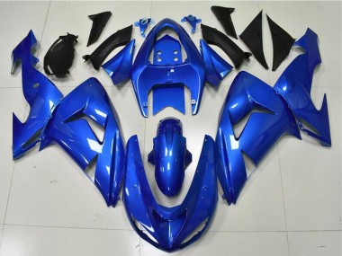Cheap 2006-2007 Kawasaki ZX10R Motorcycle Fairing - Blue UK