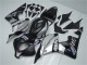 2007-2008 Honda CBR600RR Motorcycle Fairings - Matte Black Silver Grey Repsol UK