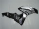 2007-2008 Honda CBR600RR Motorcycle Fairings - Matte Black Silver Grey Repsol UK