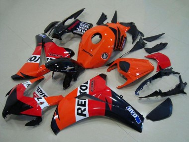Cheap 2008-2011 Honda CBR1000RR Abs Fairings - Orange White Red Glossy Black Repsol UK