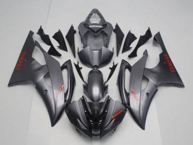 Cheap 2008-2016 Yamaha YZF R6 Motorcycle Fairing - Grey Red Decals UK