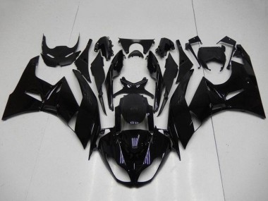 Cheap 2009-2012 Kawasaki ZX6R Motorcycle Fairings - Glossy Black UK