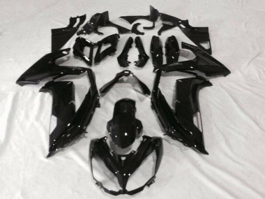 Cheap 2012-2016 Kawasaki EX650 Motorcycle Fairings - Glossy Black UK