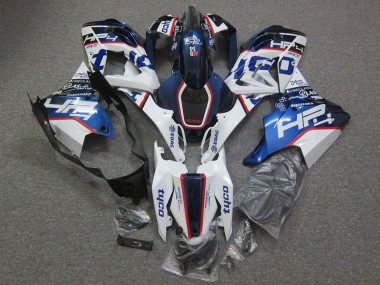 Cheap 2015-2016 BMW S1000RR Motorcycle Fairings - White Red Blue HP Tyco UK