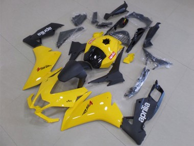 Cheap 2012-2018 Aprilia RS4 50 125 Motorcycle Fairing - Yellow Matte Black UK
