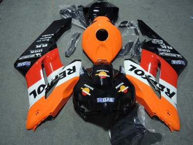 Cheap 2004-2005 Honda CBR1000RR Abs Fairing Kits - Orange White Red Glossy Black Repsol UK