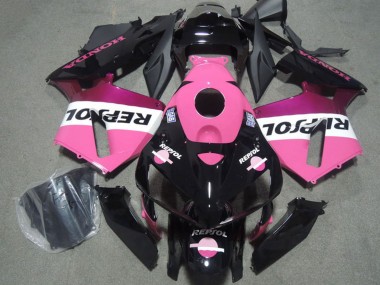 Cheap 2004-2005 Honda CBR1000RR Motorcycle Fairings - Pink White Glossy Black Repsol UK