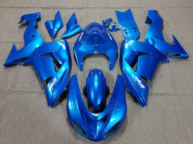 Cheap 2006-2007 Kawasaki ZX10R Motorcycle Fairings - Blue UK