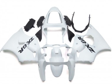Cheap 2000-2002 Kawasaki ZX6R Motorcycle Fairings - Glossy White UK