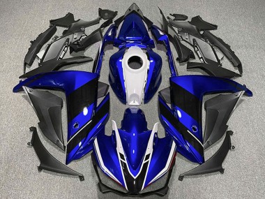 Cheap 2015-2018 Yamaha R3 Motorcycle Fairings - Blue White Black UK