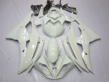Cheap 2008-2016 Yamaha R6 Motorcycle Fairings - Pearl White UK