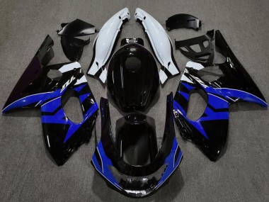 Cheap 1996-2007 Yamaha YZF600R Thundercat Motorcycle Fairings - Glossy Black Blue White UK