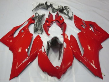 Cheap 2011-2014 Ducati 1199 Motorcycle Fairings - Red UK