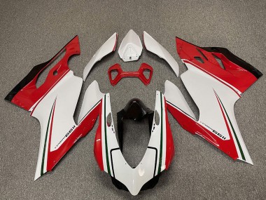 Cheap 2011-2014 Ducati 1199 Motorcycle Fairings - White Red Black Green UK