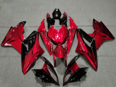 Cheap 2009-2014 BMW S1000RR Motorcycle Fairings - Red Glossy Black UK