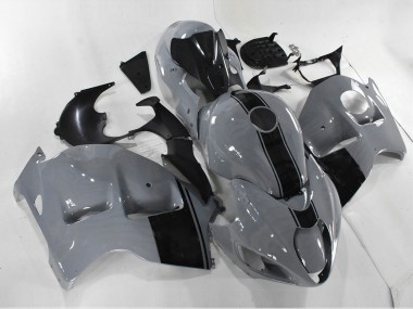 Cheap 1996-2007 Suzuki GSXR 1300 Hayabusa Motorcycle Fairings - Nardo Grey Black No Decal UK