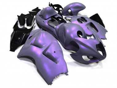 Cheap 1996-2007 Suzuki GSXR 1300 Hayabusa Motorcycle Fairings - Chameleon Grey Dazz Pearl Purple UK