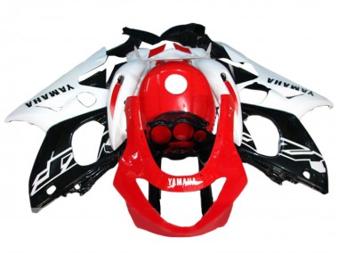 Cheap 1996-2007 Yamaha YZF600R Thundercat Motorcycle Fairings - White Red Black UK