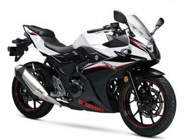 Cheap 2017-2020 Suzuki GSX250R Motorcycle Fairing - White Black UK
