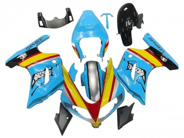 Cheap 2003-2013 Suzuki SV650 Motorcycle Fairings - Blue Yellow Red Silver Shark UK