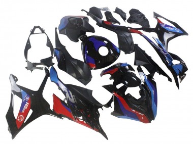 Cheap 2023-2024 BMW S1000RR Motorcycle Fairing - Black Blue Red UK