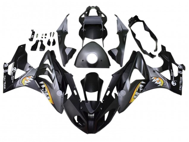 2017-2018 BMW S1000RR Motorcycle Fairings - Grey Black Yellow Shark UK