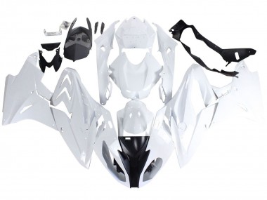 Cheap 2017-2018 BMW S1000RR Motorcycle Fairings - White UK