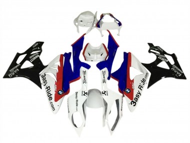 Cheap 2015-2016 BMW S1000RR Motorcycle Fairing - White Red Blue Glossy Black UK
