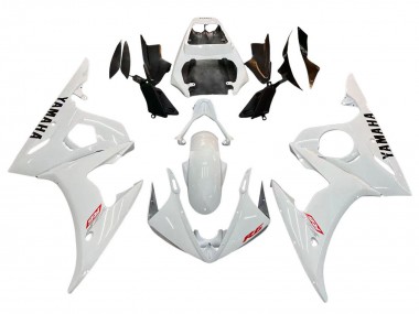 Cheap 2003-2004 Yamaha YZF R6 Motorcycle Fairing - White UK