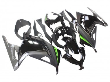 Cheap 2013-2024 Kawasaki EX300 Motorcycle Fairings - Glossy Black Matte Black Green UK