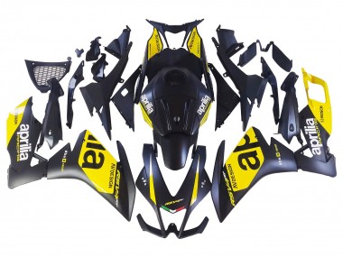 Cheap 2012-2018 Aprilia RS4 50 125 Motorcycle Fairings - Yellow Matte Black UK