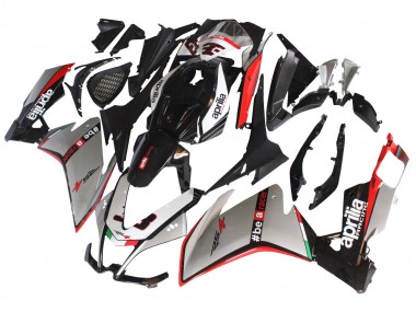 Cheap 2012-2018 Aprilia RS4 50 125 Motorcycle Fairings - Silver Red Glossy Black UK