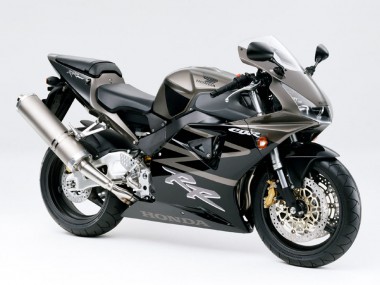 Cheap 1998-1999 Honda CBR900RR 919 Motorcycle Fairings - Glossy Black White Decals UK