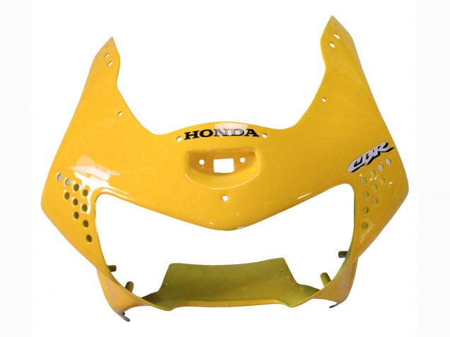 1998-1999 Honda CBR900RR 919 Motorcycle Fairings - White Yellow Glossy Black UK