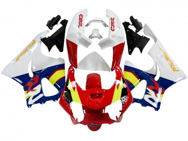 Cheap 1998-1999 Honda CBR900RR 919 Motorcycle Fairings - White Red Yellow Blue UK