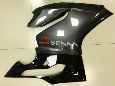 Cheap 2011-2014 Ducati Panigale 1199 Motorcycle Fairings - Glossy Black UK