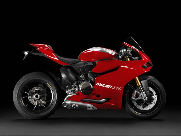 2011-2014 Ducati 1199 Motorcycle Fairing - Red UK