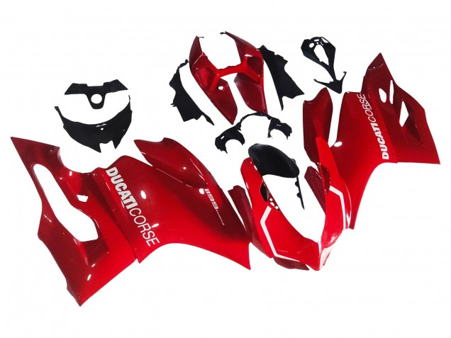 2011-2014 Ducati 1199 Motorcycle Fairing - Red UK