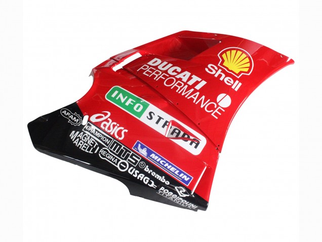 1993-2005 Ducati 748/916/996/998 Motorcycle Fairings - White Red Yellow Green Glossy Black Performance UK