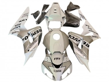 Cheap 2006-2007 Honda CBR1000RR Motorcycle Fairings - White Grey Repsol UK