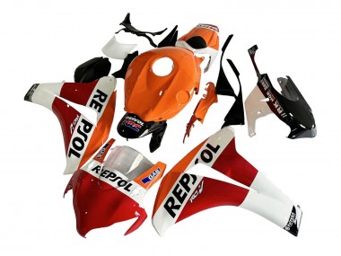 Cheap 2008-2011 Honda CBR1000RR Motorcycle Fairing - Orange White Red Glossy Black Repsol HRC UK
