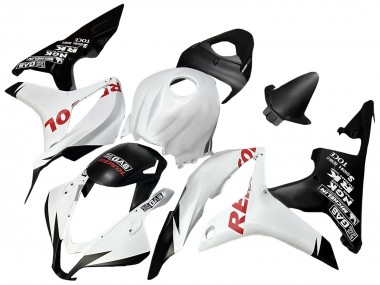 Cheap 2007-2008 Honda CBR600RR Motorcycle Fairings - White Matte Black Red Repsol UK