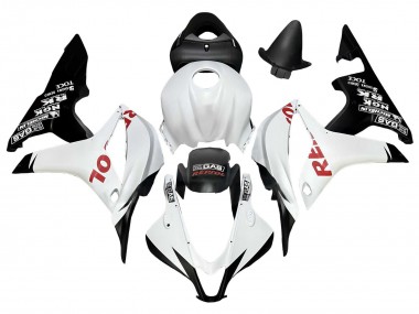 Cheap 2007-2008 Honda CBR600RR Motorcycle Fairings - White Matte Black Red Repsol UK
