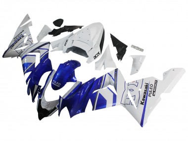 Cheap 2004-2005 Kawasaki ZX10R Motorcycle Fairing - Black White UK