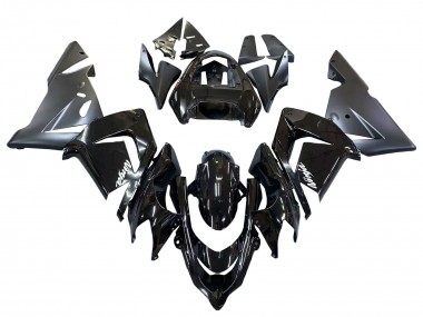 Cheap 2004-2005 Kawasaki ZX10R Motorcycle Fairings - Glossy Matte Black Ninja UK